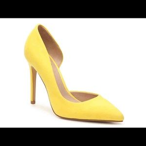 Yellow Pumps